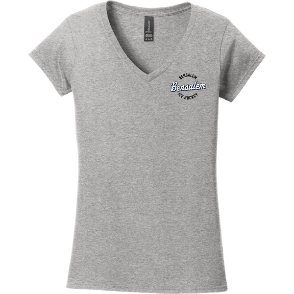 Bensalem Softstyle Ladies Fit V-Neck T-Shirt