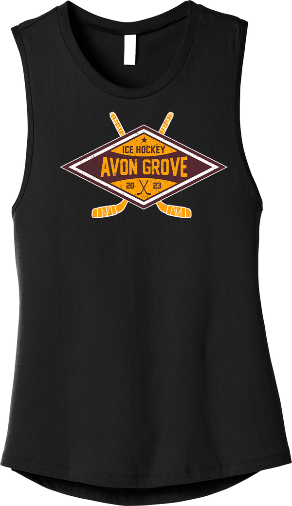 Avon Grove Womens Jersey Muscle Tank