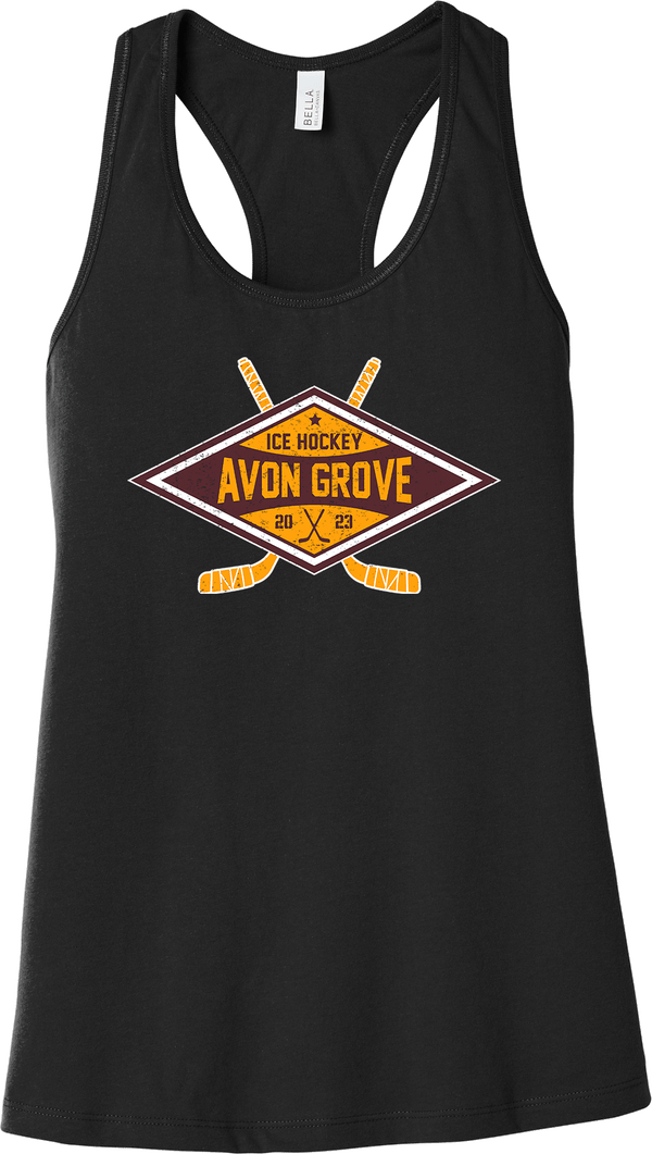 Avon Grove Womens Jersey Racerback Tank