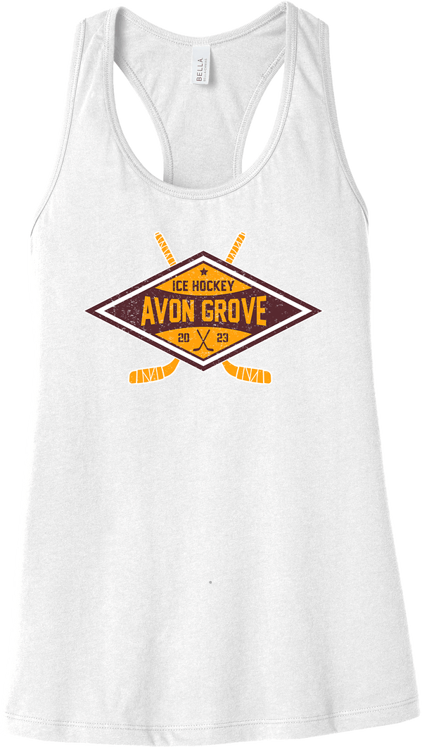 Avon Grove Womens Jersey Racerback Tank