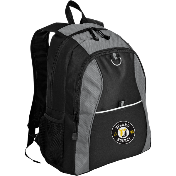 Upland Country Day School Contrast Honeycomb Backpack