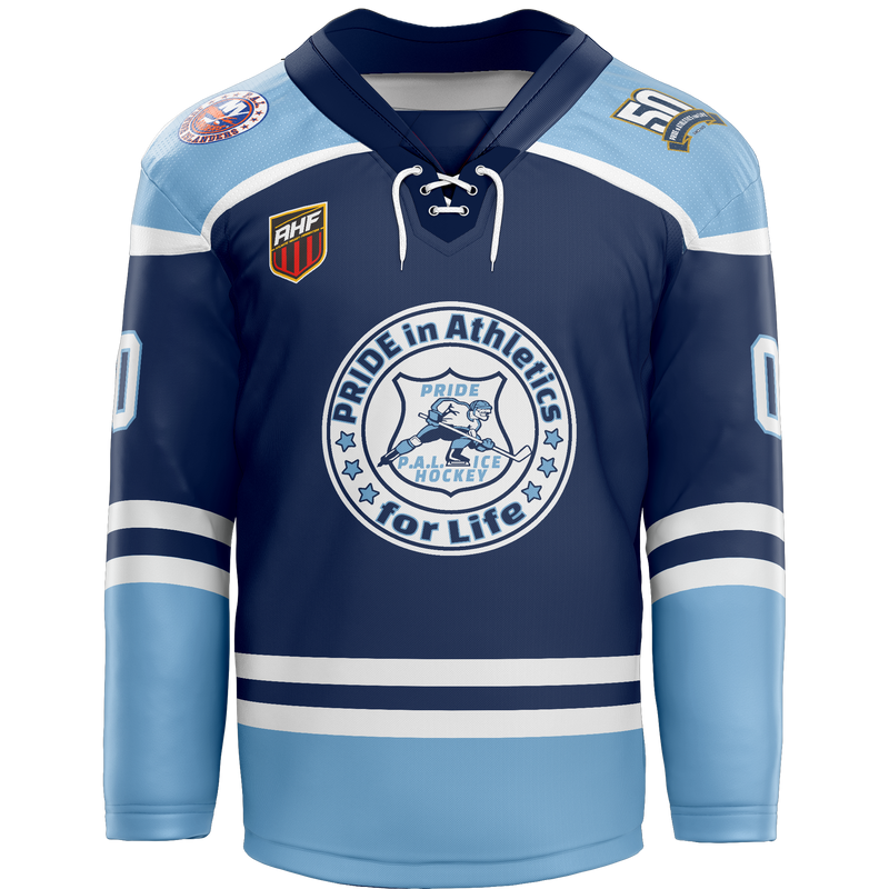 Blue Knights Cut and Sew Adult Player Jersey