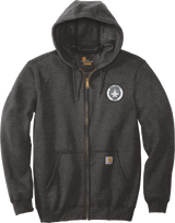 NJ Jets Carhartt Midweight Hooded Zip-Front Sweatshirt