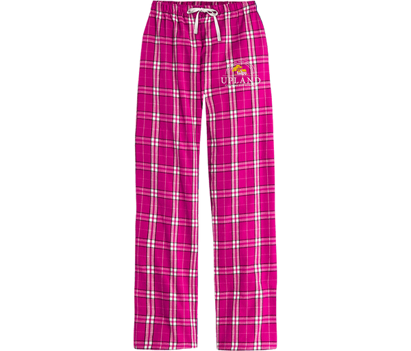 Upland Country Day School Women's Flannel Plaid Pant