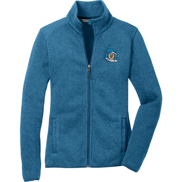BagelEddi's Ladies Sweater Fleece Jacket