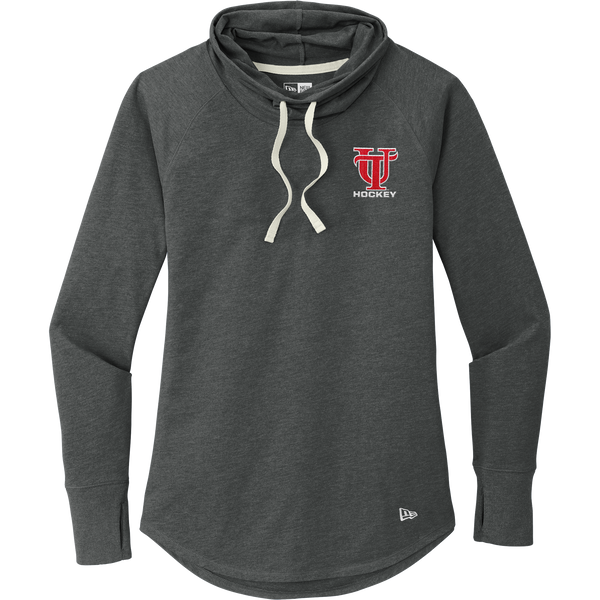 University of Tampa New Era Ladies Sueded Cotton Blend Cowl Tee