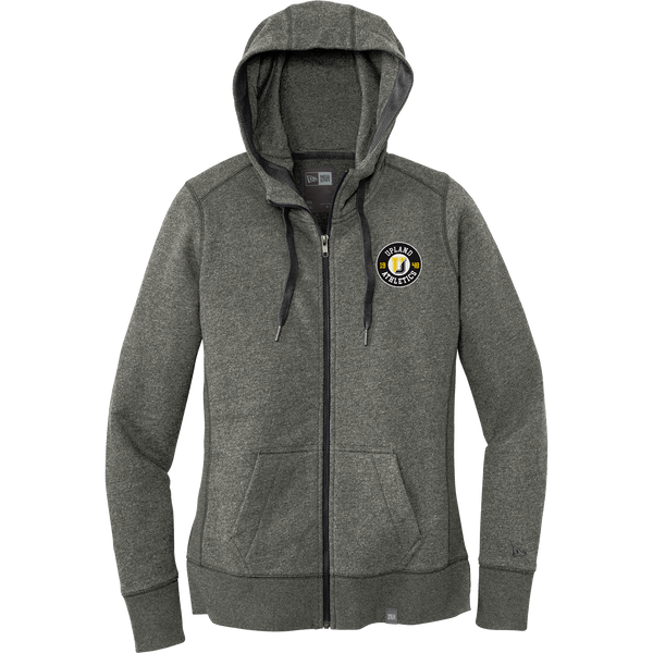 Upland Country Day School New Era Ladies French Terry Full-Zip Hoodie