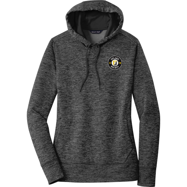 Upland Country Day School Ladies PosiCharge Electric Heather Fleece Hooded Pullover