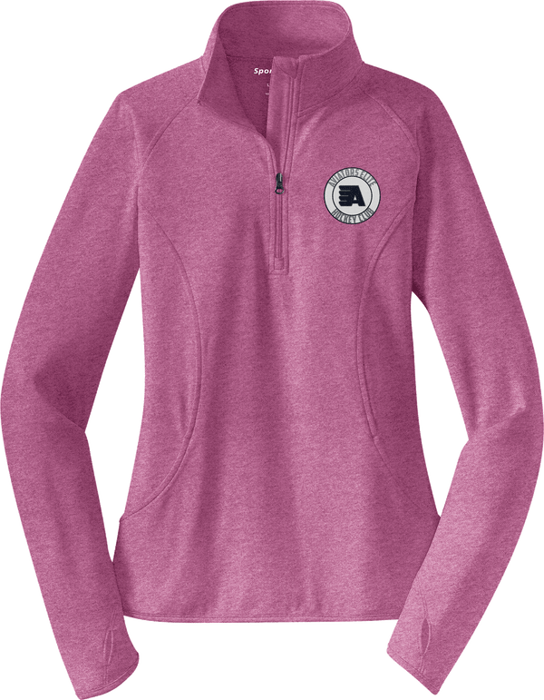 Aspen Aviators Ladies Sport-Wick Stretch 1/4-Zip Pullover