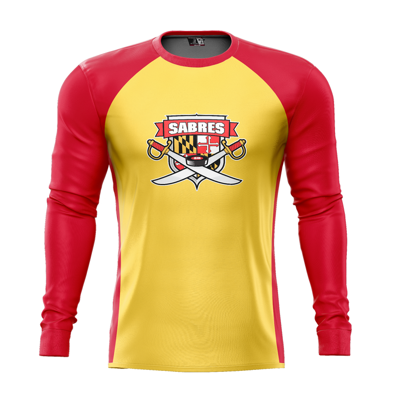 SOMD Sabres Adult Sublimated Long Sleeve Tee