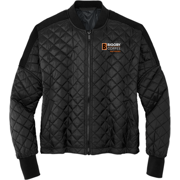Biggby Coffee AAA Mercer+Mettle Womens Boxy Quilted Jacket