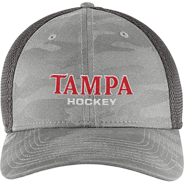 University of Tampa New Era Tonal Camo Stretch Tech Mesh Cap