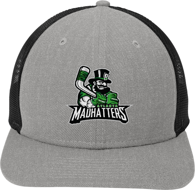 Atlanta Madhatters New Era Snapback Low Profile Trucker Cap