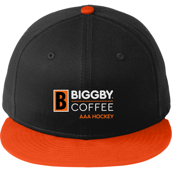 Biggby Coffee AAA New Era Flat Bill Snapback Cap