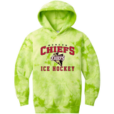 Mercer Chiefs Youth Crystal Tie-Dye Pullover Hoodie