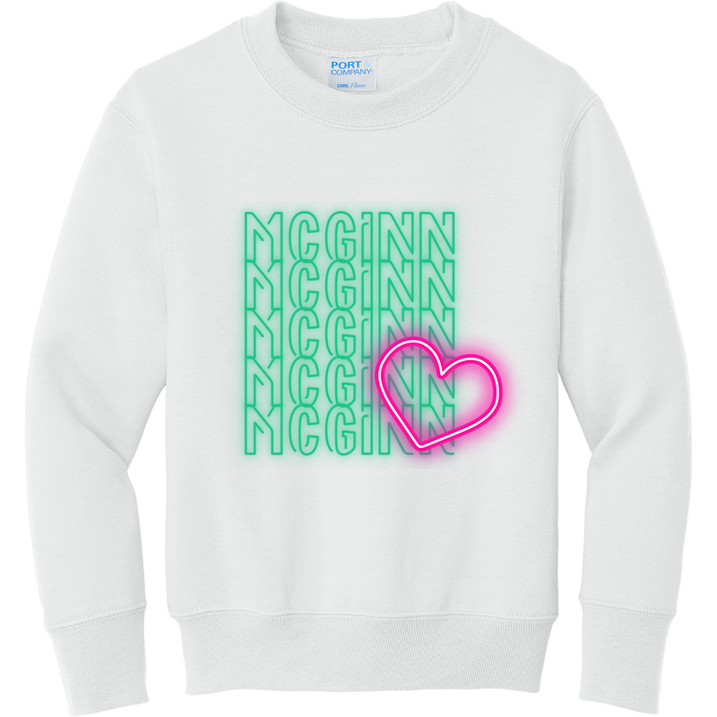 McGinn Elementary Youth Core Fleece Crewneck Sweatshirt