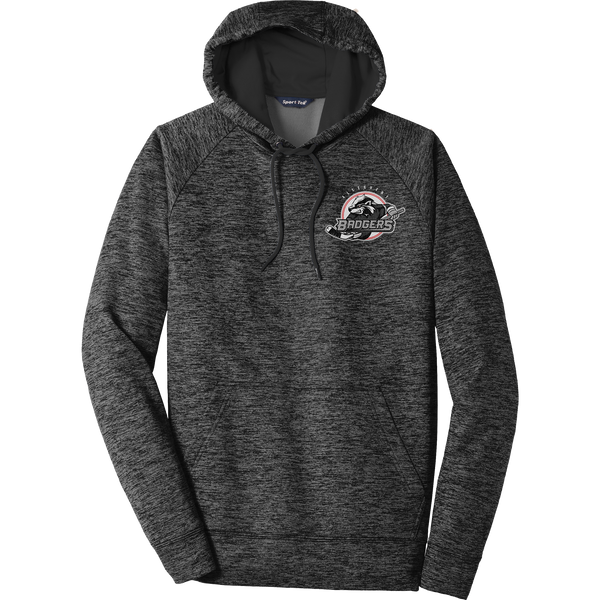 Allegheny Badgers Electric Heather Fleece Hooded Pullover