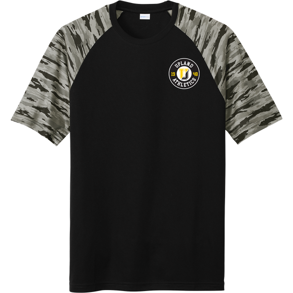 Upland Country Day School Drift Camo Colorblock Tee