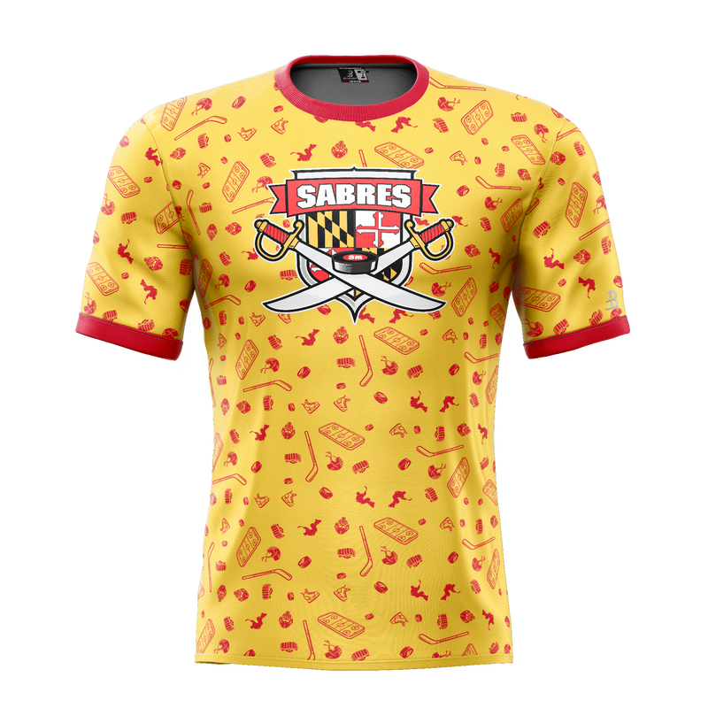 SOMD Sabres Adult Sublimated Pattern Tee