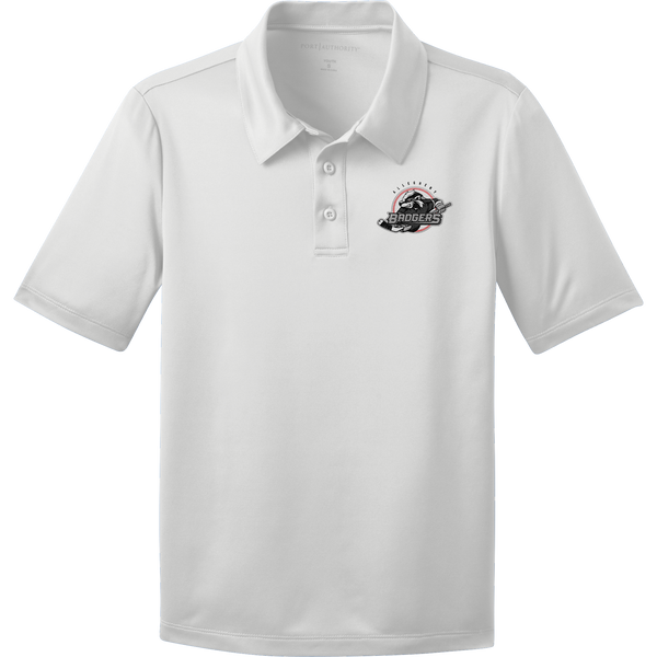 Allegheny Badgers Youth Silk Touch Performance Polo