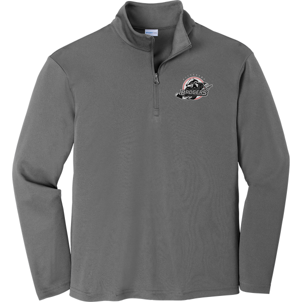 Allegheny Badgers Youth PosiCharge Competitor 1/4-Zip Pullover