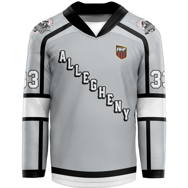 Allegheny Badgers Youth Goalie Sublimated Jersey