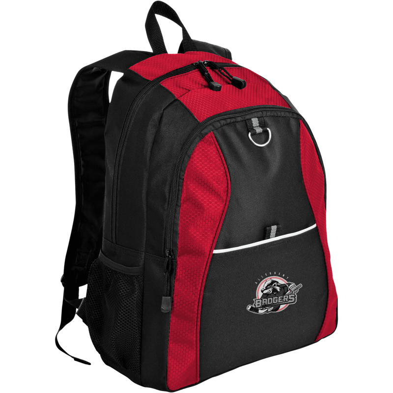 Allegheny Badgers Contrast Honeycomb Backpack