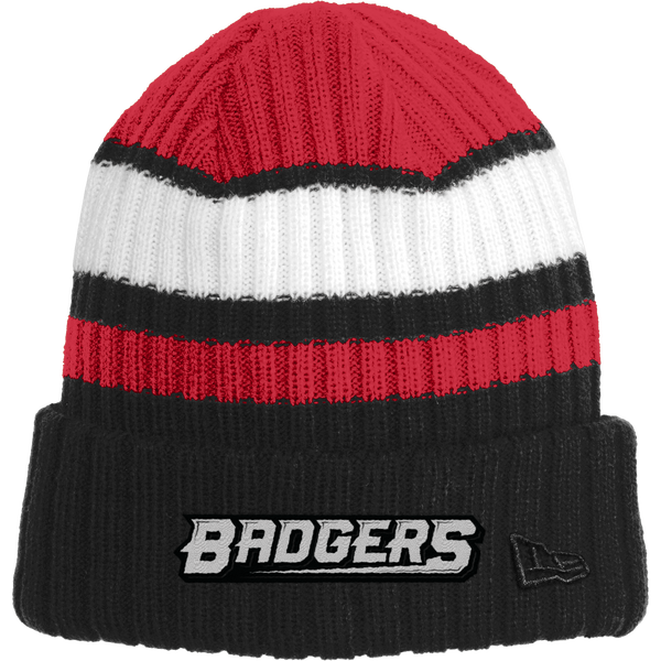 Allegheny Badgers New Era Ribbed Tailgate Beanie